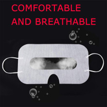 Einweg-3D-VR-Augenpads Nicht woven Universal-Schutzpads 8x4,5 Zoll