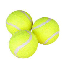 Elastic Tennis Balls 3 Pack Regular Size Non-Woven Training Balls With No Pressure Loss Ideal For Practice