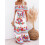 (L, White) Robe longue bustier idéale été. 10
