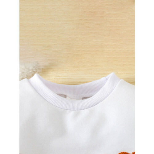 (6-9 Months, White) Macacão infantil de crianças pequenas. 1