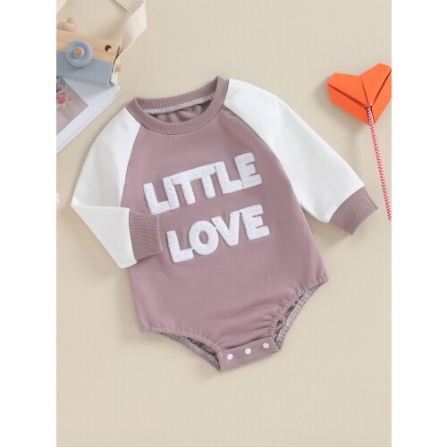 (12-18 Months, Purple) Βρεφικό φορμάκι με και κέντημα 2