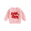 (6-12 Months, Pink) Felpe per bambine, pullover autunnali. 1