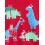 (3-6 Months, Red) Vánoční overal dívky potisk dinosaurů 5