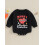 (6-12 Months, Black) Μωρουδιακό κορμάκι με Άγιο Βαλεντίνο 2