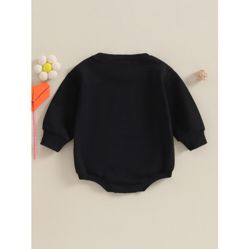 (6-12 Months, Black) Μωρουδιακό κορμάκι με Άγιο Βαλεντίνο 2