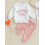 (12-18 Months, Pink) Σετ 2 τεμαχίων με τσέπη 2