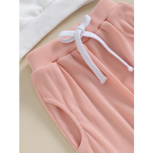 (6-12 Months, Pink) Σετ 2 τεμαχίων με τσέπη 2