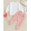 (6-12 Months, Pink) Σετ 2 τεμαχίων με τσέπη 2