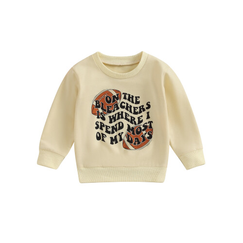 (3-4 Years, Beige) Παιδικό πουκάμισο με μανίκια, μπλούζες