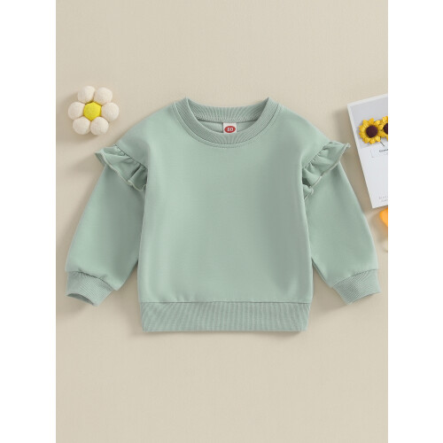 (18-24 Months, Green) Παιδικό πουκάμισο άνετο, μακριά μανίκια 1