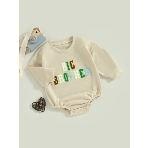 (0-3 Months, Beige) Φόρμα για μωρά casual ρούχα 2