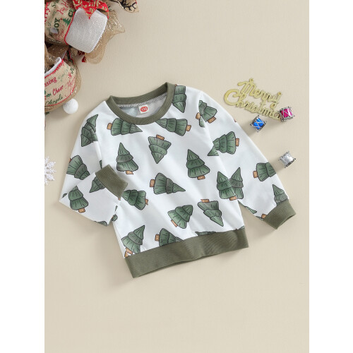 (3-4 Years, White) Pulls de Noël et chaude 1