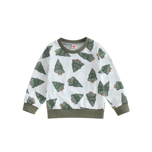 (3-4 Years, White) Pulls de Noël et chaude