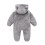 (3-6 Months, Gray) Μωρουδιακή φόρμα με και κοριτσιών 1