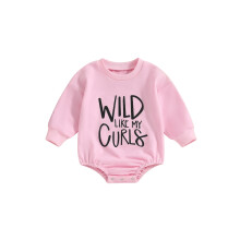 (0-3 Months, Pink) Φθινοπωρινό casual ολόσωμο χαλαρή εφαρμογή