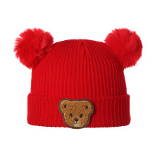 (6-36 Months, Red) Gorro de invierno recién nacidos.