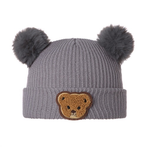 (6-36 Months, Gray) Bonnet d'hiver pour accessoires froid