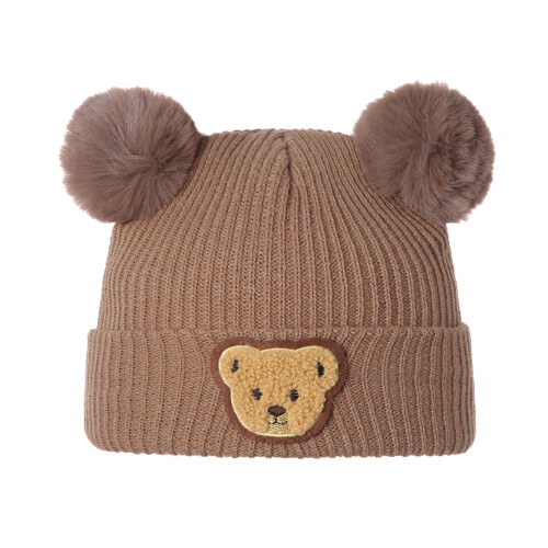 (6-36 Months, Brown) Bonnet d'hiver pour accessoires froid