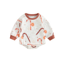 (0-3 Months, Candy Cane) Grenouillère de Noël pour enfants