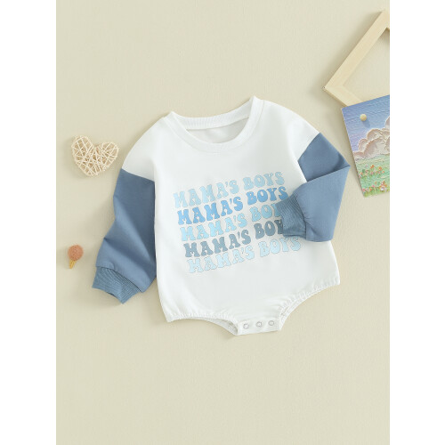 (18-24 Months, White) Βρεφικά Αγόρια Ολόσωμα Στρογγυλή Λαιμόκοψη 1