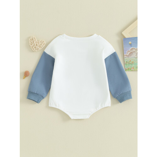 (18-24 Months, White) Βρεφικά Αγόρια Ολόσωμα Στρογγυλή Λαιμόκοψη 2