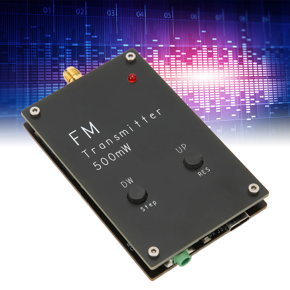 Fm Stereo Transmitter 2000M 500Mw, 88Â108Mhz, Aluminum Alloy 7621375878204