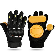 Skateboard Gloves Downhill Slide Gloves Fire Stone Flint Protective Gear for Longboard, S/M/L Size, Durable Material