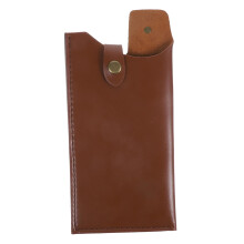 PU Leather Cutter Protective Cover Sleeve Kitchen Knife Sheath Universal Fit For Household Cutters Black