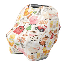 Baby Stroller Canopy Breathable Nursing Cover For Privacy On The Go During Breastfeeding Car Seat Shield Universal Fit
