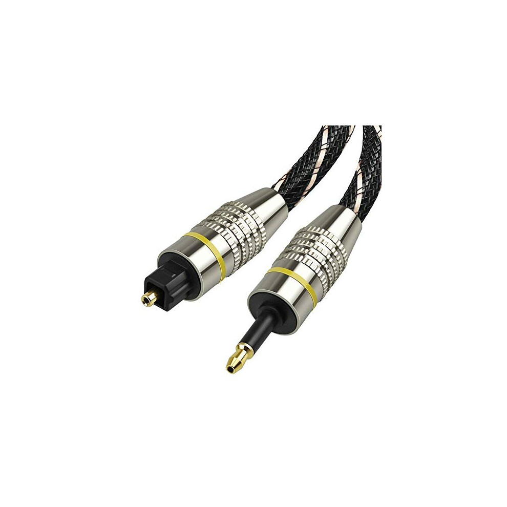 Toslink To Mini Toslink Cable 3.5Mm Spdif Optical Cable 5M Digital Audio Cable 9199774124867