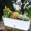 Rectangular Self Watering Planter Large Window Box for Indoor Outdoor Plants with Removable Pot 4