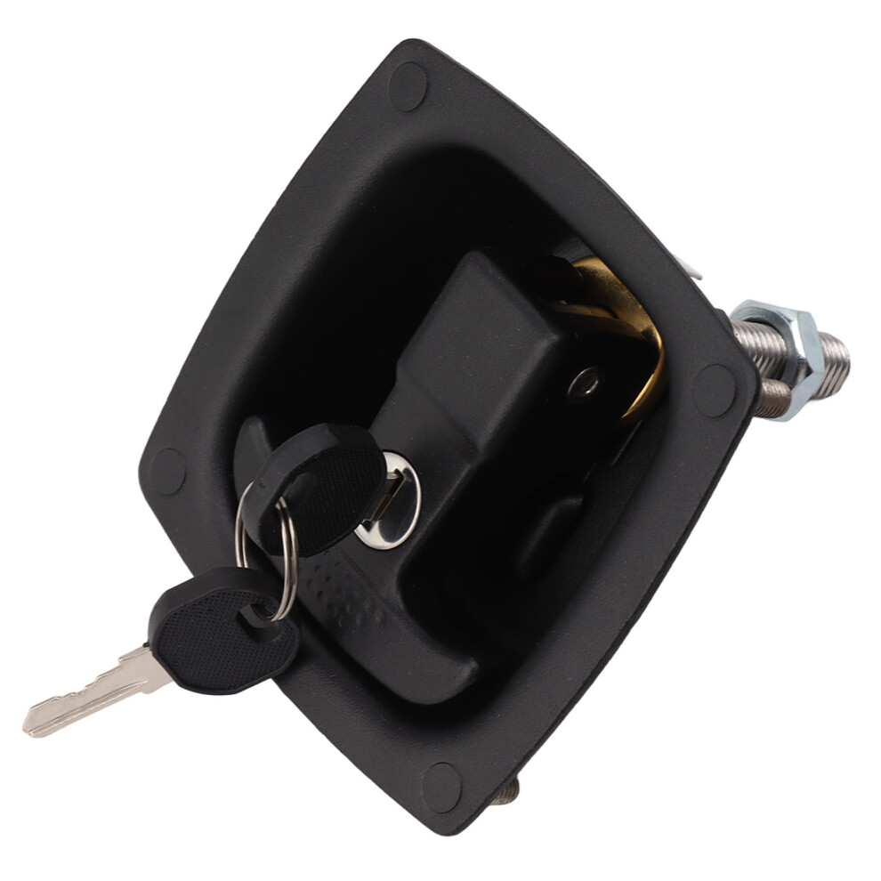 Door Lock Zinc Alloy T Handle Latch 4X6mm Hole For Rv Boat Toolbox Entrance 3281375880320