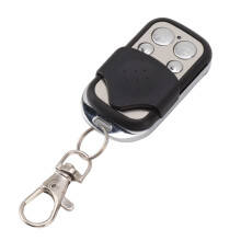Universal 433MHz 4-Button Garage Door Remote with Keychain, 100m Range