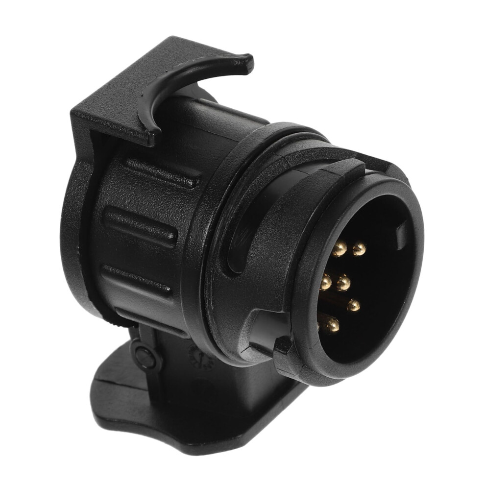 Trailer Plug Adapter 7 Pin To 13 Pin Trailer Socket Converter For Caravan Motorhome Towing 9199774125895