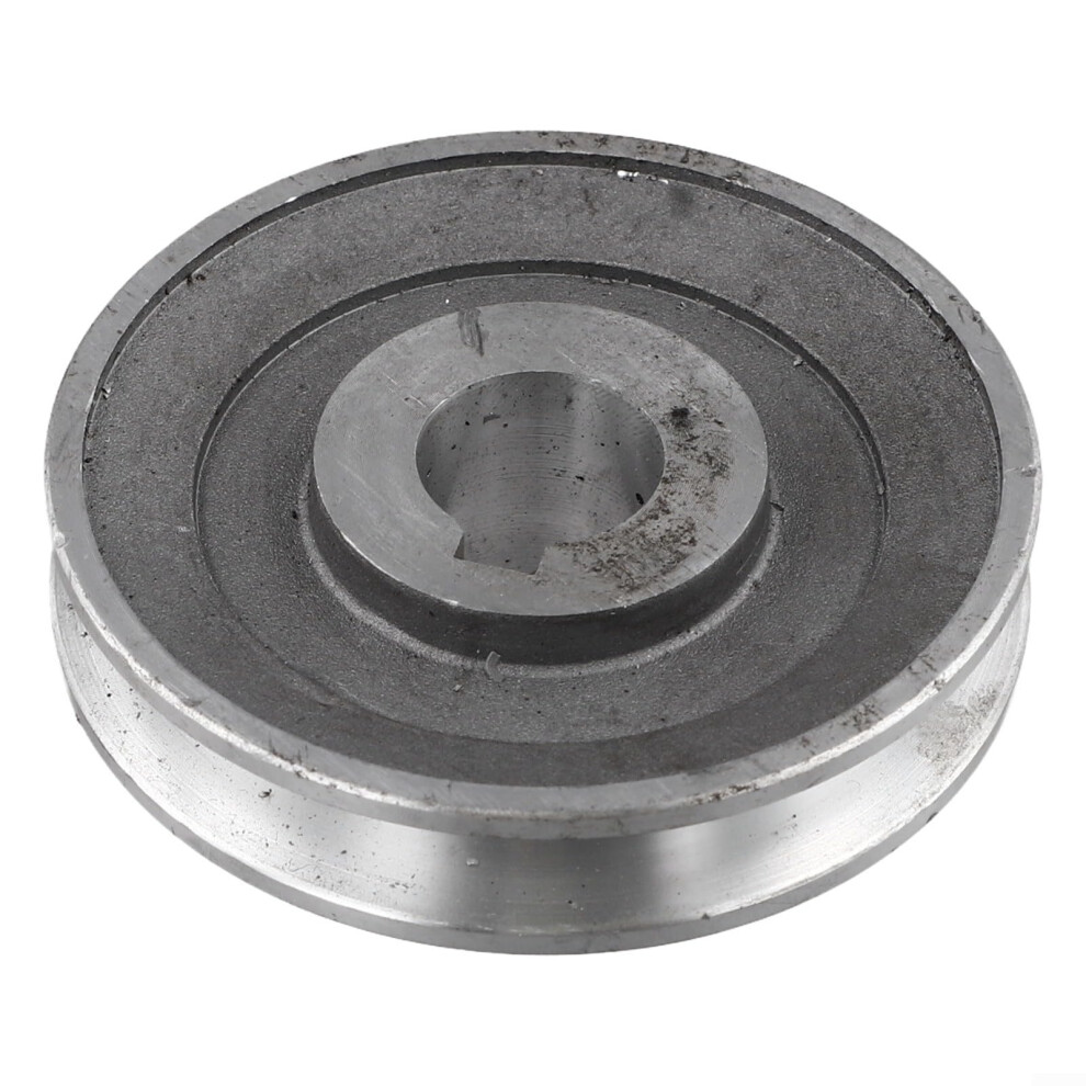 Aluminum Atype Single Groove Motor Pulley For Air Compressors 100Mm Diameter 19/24Mm Bore 6/8Mm Keyway Aseries Belts 9187378461334
