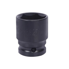 Short Hex Electric Impact Socket 1/2 Drive Adapter Spanner Converter Reducer 6Point Wrench Head 27mm Socket