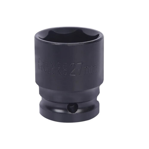 Short Hex Electric Impact Socket 1/2 Drive Adapter Spanner Converter Reducer 6Point Wrench Head 27mm Socket