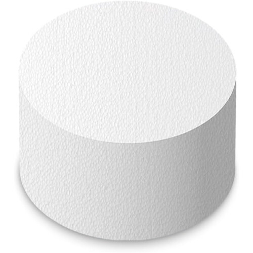 5 Inch Round  Density Cake Dummy Tier 6 Inch Deep Seamless Surface for Practice and Display 2
