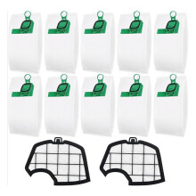 10 Staubsaugerbeutel für Kobold VK140 VK150 FP140 FP150 mit 2 Filtern