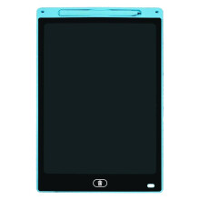 12 Inch LCD-Schrijfbord Tekentafel Kleur Graffitibord voor Kinderen Studenten Speelgoed Kerst Verjaardagscadeau Blauw