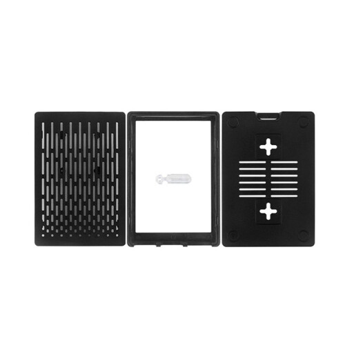 Behuizing voor Raspberry Pi 5, voor Raspberry Pi 5 ABS Behuizing Koellichaam Koeler voor Raspberry Pi 5