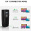M3  Tragbarer 1D-2D--Barcode-Scanner 2,4 G Kabelloser QR-Code-Bildschirm-Bildleser für PDF417-Datenmatrix 3