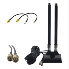 5G CPE Routerantenne LTE SMA Mannelijke Antenne Hoge Aanwinst 46DBi 5G Externe Verlengkabel Magnetische Basisantenne