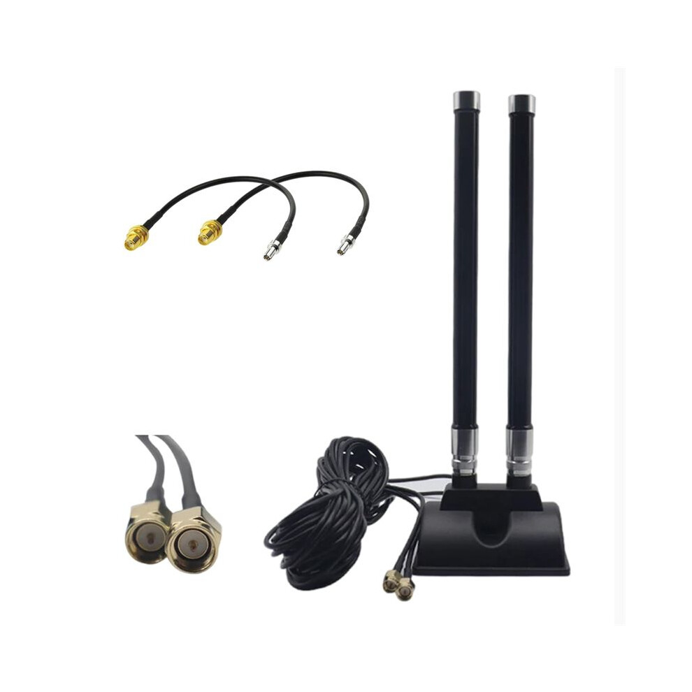 5G Cpe Router Antenna Lte Sma Male Antenna High Gain 46Dbi 5G External Extension Cable Magnetic Base Antenna 6032645641106