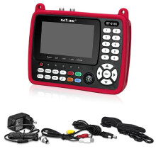 Satlink ST-5155 DVB-S2+DVB-C+DVB-T2 Combo MPEG4 H.265 Satellietsignaalzoeker 4,3 Inch Scherm EU-Stekker