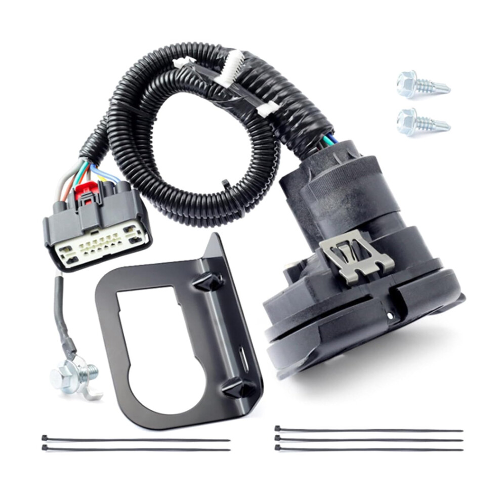 Trailer Hitch Wiring Harness 9L3z15a416a With Stable Power And Easy Installation For Ford F150 9187378462300