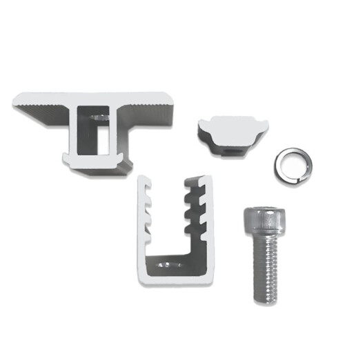10PCS Solar Panel Mounting Bracket Middle Clamp Kit Adjustable 30/35/40mm Fixing Clamp Solar Panel Mount Bracket 1