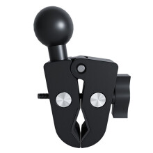 Cabezal de Bola Abrazadera Vigorosa Soporte de Ciclismo Abrazadera de Cangrejo Abrazaderas de Brazo de Motocicleta Accesorios para Cámaras de Acción