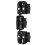 Camera Clamp Mount Super Clamp Adapter Double  Multifunction Holder for Motorcycle Bicycle Camera Mounts 9cm 1