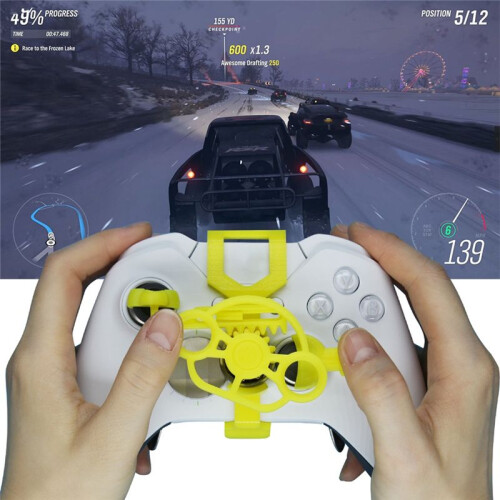 Racing Games  Steering 3D Printing Wheel Auxiliary Controller Game Joystick Simulator Gamepad for  One/X/S,A 2